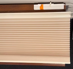 Custom cellular shades for Nocatee windows